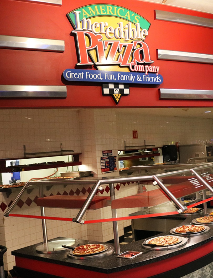 Buffet de Incredible Pizza