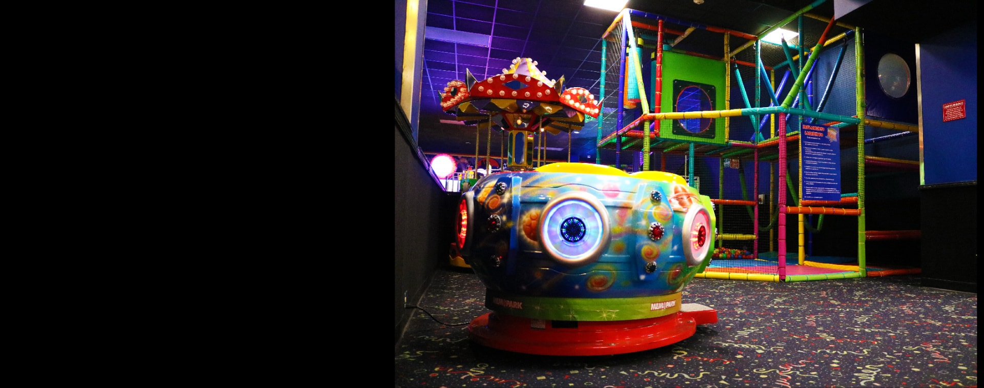 Área Tiny Town para niños pequeños